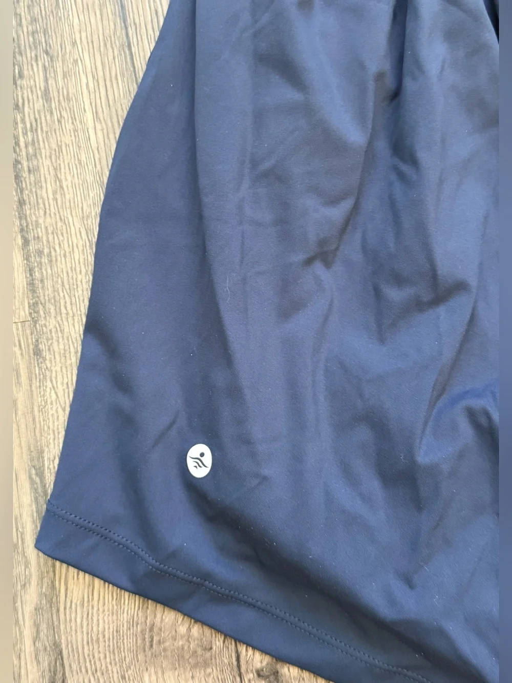 NWT Halara Women’s Navy Blue Nylon Athletic Workout Shorts Size Small